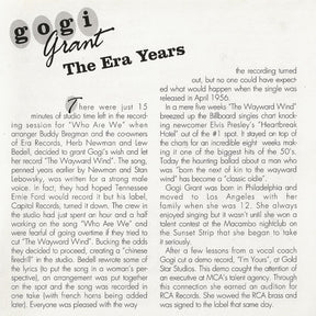 Gogi Grant : The Wayward Wind - The Best Of Gogi Grant (CD, Album, Comp, Mono)