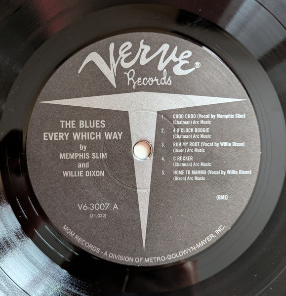 Memphis Slim and Willie Dixon : The Blues Every Which Way (LP, Album, RE)