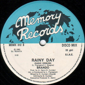 Brando : Rainy Day (12")