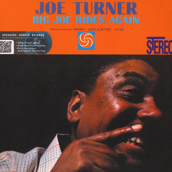 Joe Turner* : Big Joe Rides Again (LP, Album, RE, RM, 180)