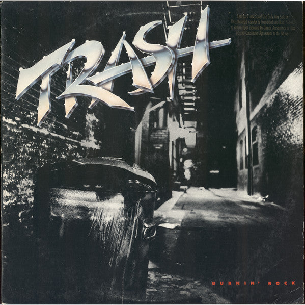 Trash (8) : Burnin' Rock (LP, Album, All)