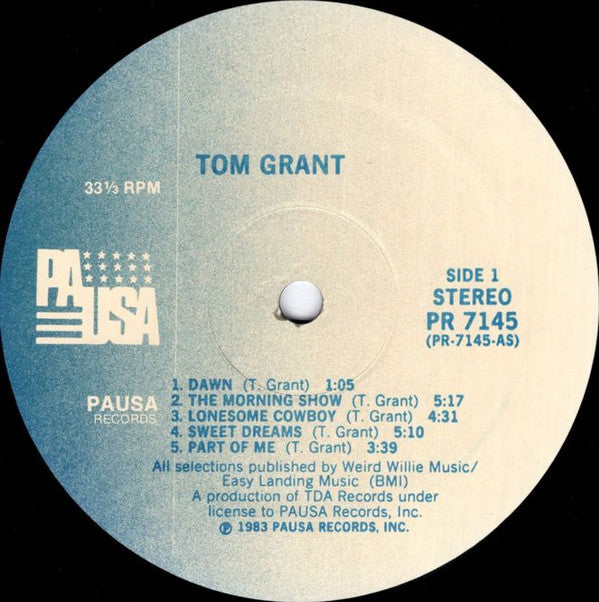 Tom Grant (2) : Tom Grant (LP, Album)