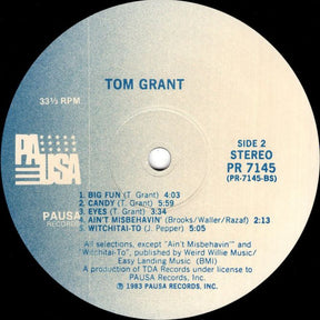 Tom Grant (2) : Tom Grant (LP, Album)