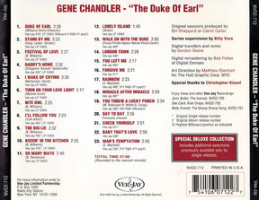 Gene Chandler : The Duke Of Earl (CD, Album, Mono)