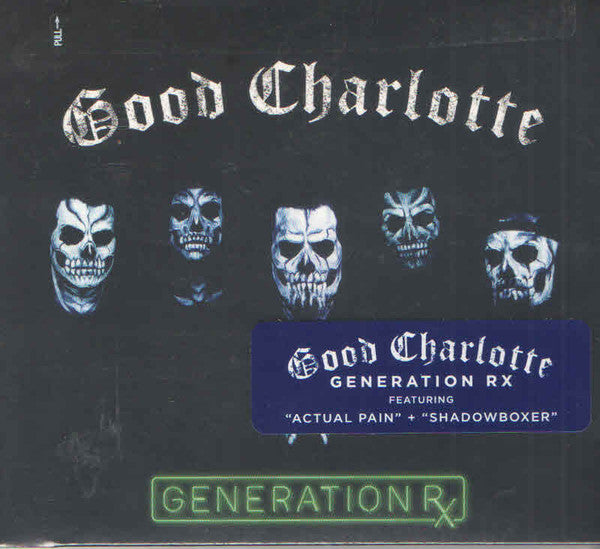 Good Charlotte : Generation Rx (CD, Album, Dig)