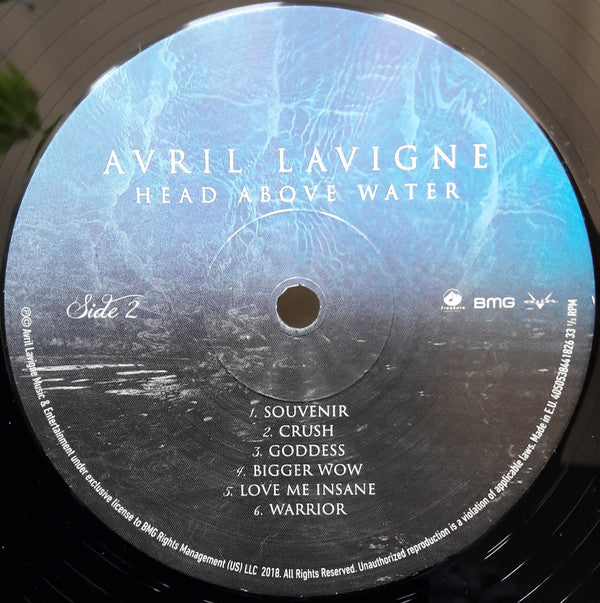 Avril Lavigne : Head Above Water (LP, Album)