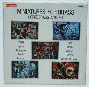 Locke Brass Consort : Miniatures For Brass (LP)