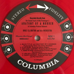 Duke Ellington : (From The Soundtrack Of The Motion Picture) Otto Preminger's Anatomy Of A Murder  (LP, Album, Ltd, Num, RE, Red)