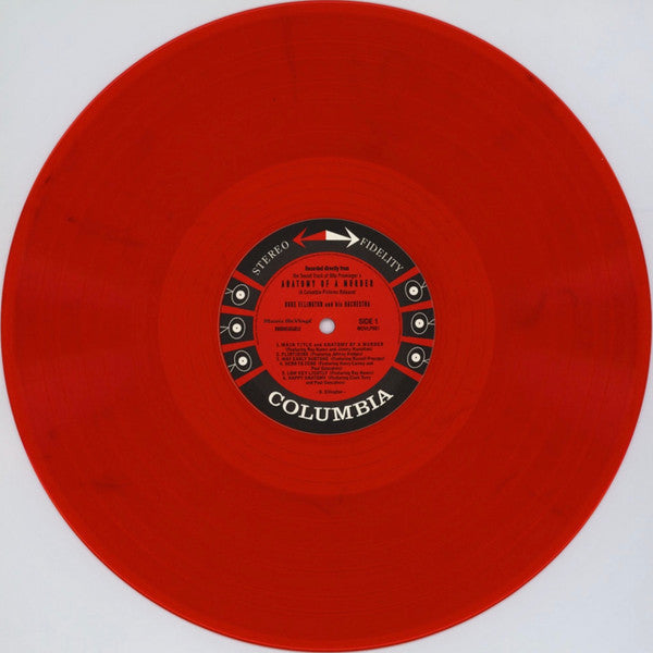 Duke Ellington : (From The Soundtrack Of The Motion Picture) Otto Preminger's Anatomy Of A Murder  (LP, Album, Ltd, Num, RE, Red)