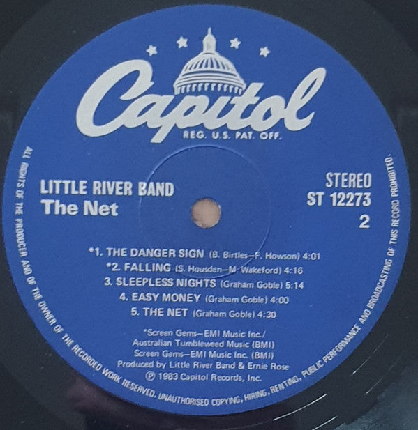 Little River Band : The Net (LP, Album)