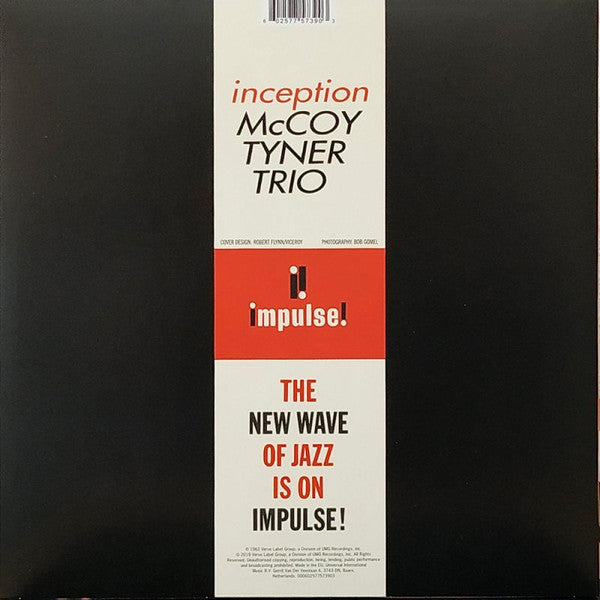 McCoy Tyner Trio : Inception (LP, Album, RE, RM)