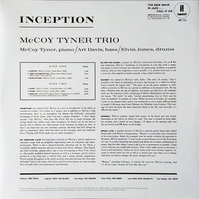 McCoy Tyner Trio : Inception (LP, Album, RE, RM)