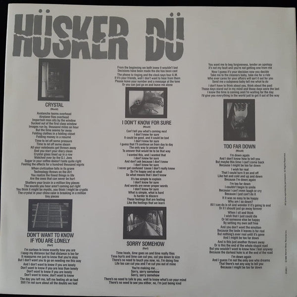 Hüsker Dü : Candy Apple Grey (LP, Album)