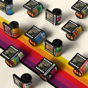 SnapRoll Blind Box, Analog Film Effect Digital Camera (Random design)