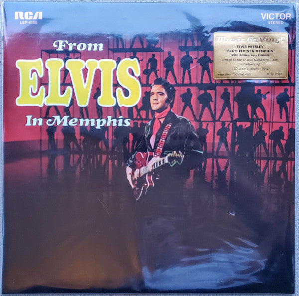 Elvis Presley : From Elvis In Memphis (LP, Album, Ltd, Num, RE, RM, Yel)