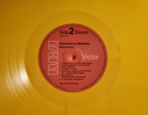 Elvis Presley : From Elvis In Memphis (LP, Album, Ltd, Num, RE, RM, Yel)