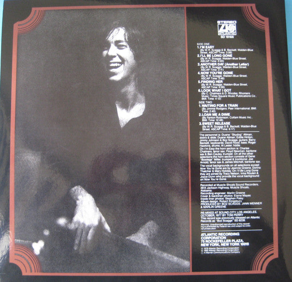 Boz Scaggs : Boz Scaggs (LP, Album, RE, RM, 180)