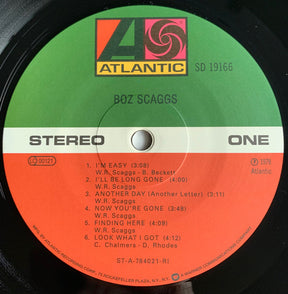 Boz Scaggs : Boz Scaggs (LP, Album, RE, RM, 180)