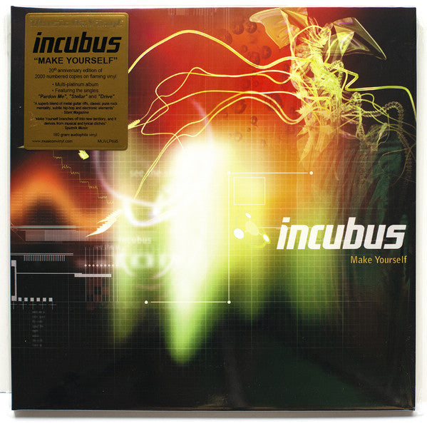 Incubus (2) : Make Yourself (2xLP, Album, Ltd, Num, RE, RP, Yel)