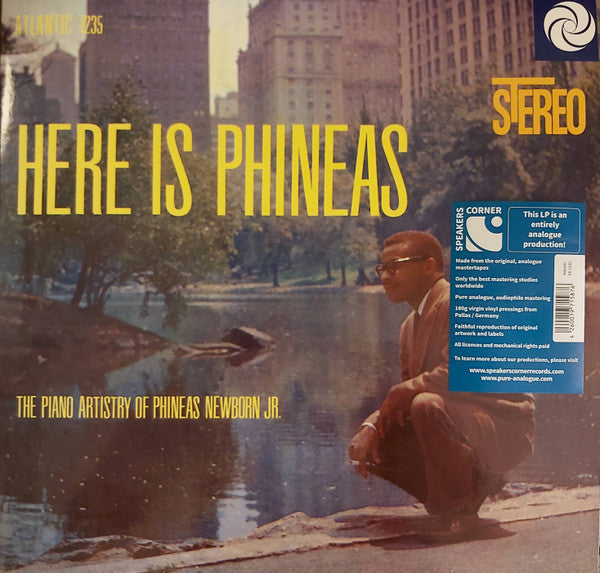 Phineas Newborn Jr. : Here Is Phineas (The Piano Artistry Of Phineas Newborn Jr.) (LP, Album, RE, 180)