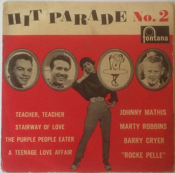 Johnny Mathis, Marty Robbins, Barry Cryer, Rocke-Pelle With Sigurd Jansen And His Rockin' Five* : Hit Parade No. 2 (7", EP)