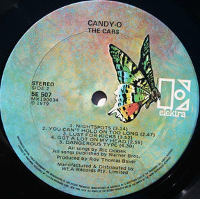 The Cars : Candy-O (LP, Album)