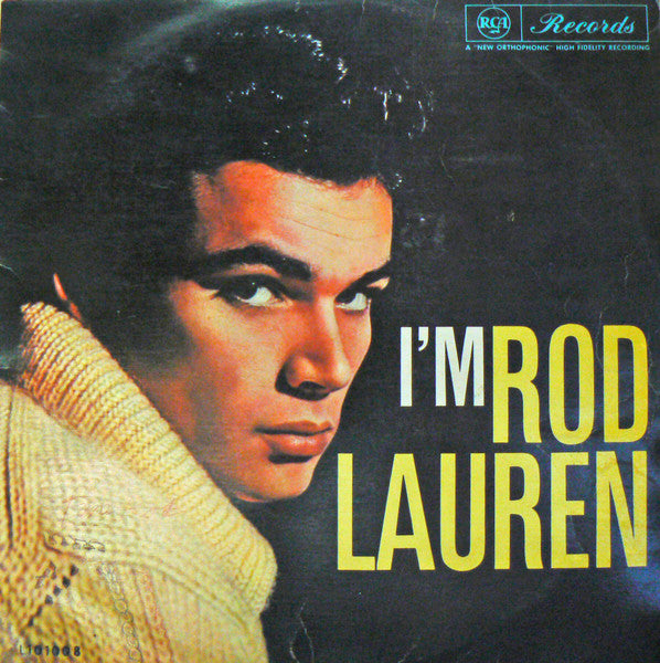 Rod Lauren : I'm Rod Lauren (LP, Album, Mono)