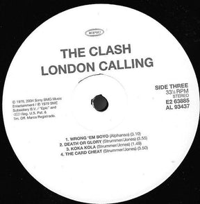 The Clash : London Calling (2xLP, Album, RE, No )