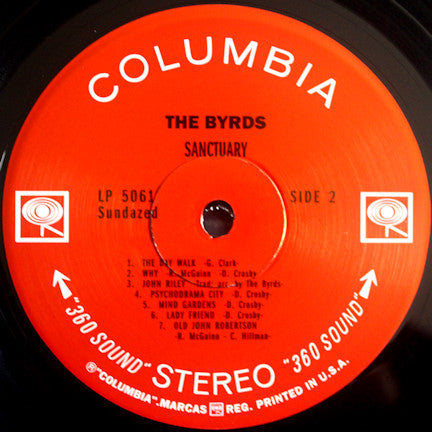 The Byrds : Sanctuary (LP, Comp, RE, 180)