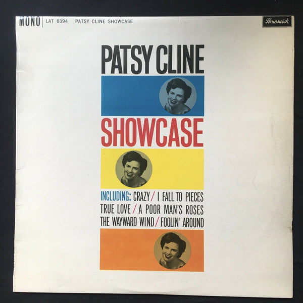 Patsy Cline : Showcase (LP, Album, Mono)