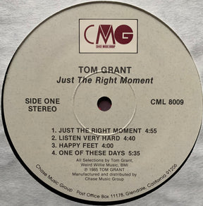 Tom Grant (2) : Just The Right Moment (LP, Album)