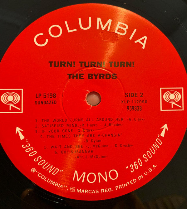 The Byrds : Turn! Turn! Turn! (LP, Mono, RP)
