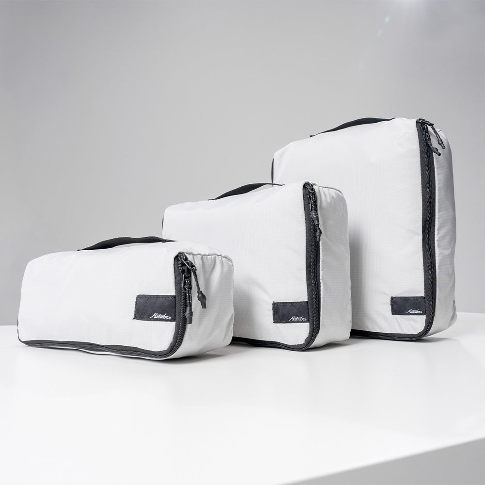 Packing Cube Set 3-Pack, White