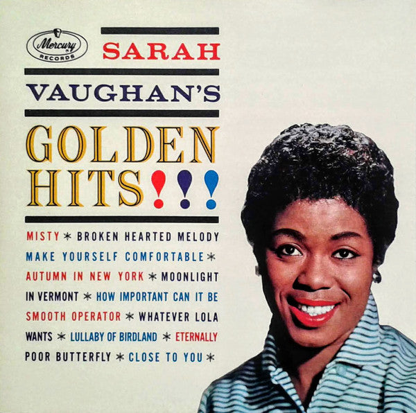 Sarah Vaughan : Sarah Vaughan's Golden Hits!!! (CD, Comp, RE, RM)