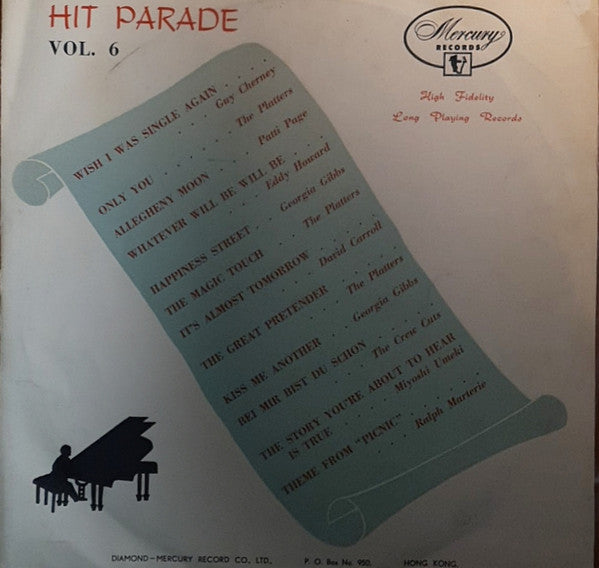 Various : Mercury Hit Parade Vol 6 (LP, Comp)