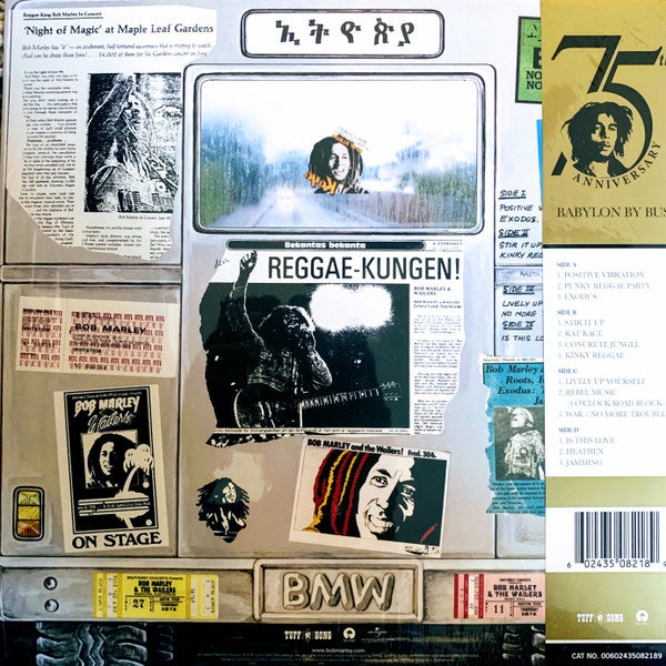 Bob Marley & The Wailers : Babylon By Bus (2xLP, Album, RE, RM, S/Edition, Hal)