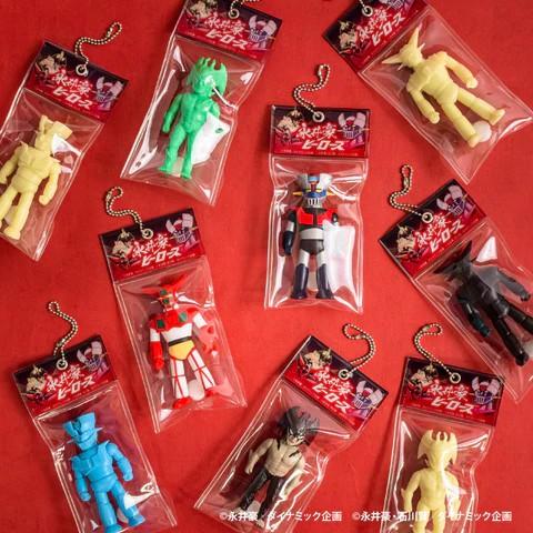 Go Nagai Heroes Miniature Charm Collection Blind Box