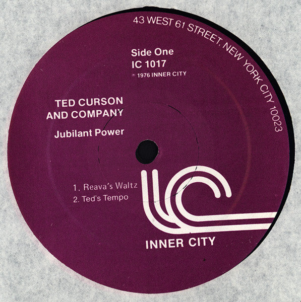 Ted Curson & Company : Jubilant Power (LP)