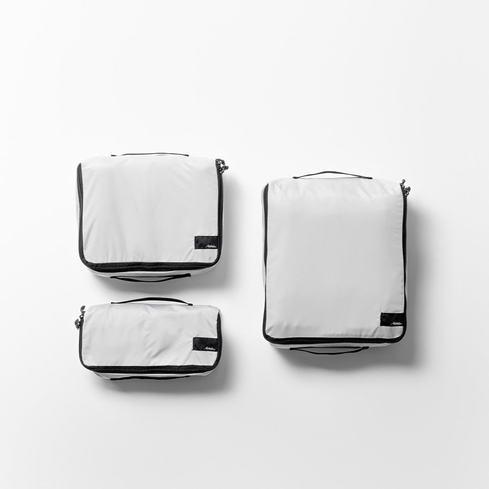 Packing Cube Set 3-Pack, White