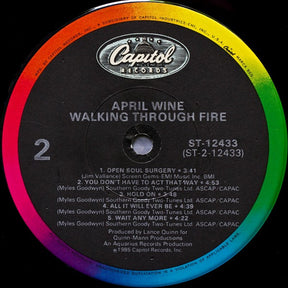 April Wine : Walking Through Fire (LP, Album)