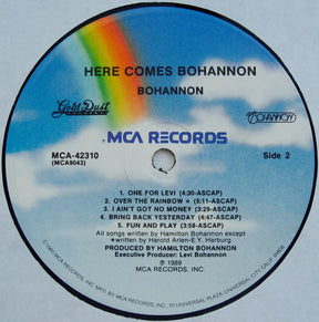 Bohannon* : Here Comes Bohannon (LP, Album)