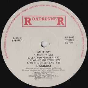 Dammaj : Mutiny (LP, Album)