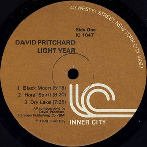 David Pritchard (2) : Light-Year (LP, Album)