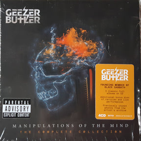 Geezer Butler : Manipulations Of The Mind (The Complete Collection) (Box, Comp + CD, Album, RE + CD, Album, RE + CD, Al)