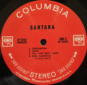 Santana : Santana (LP, Album, RE, RM)