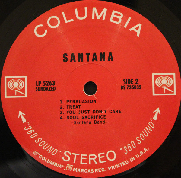 Santana : Santana (LP, Album, RE, RM)