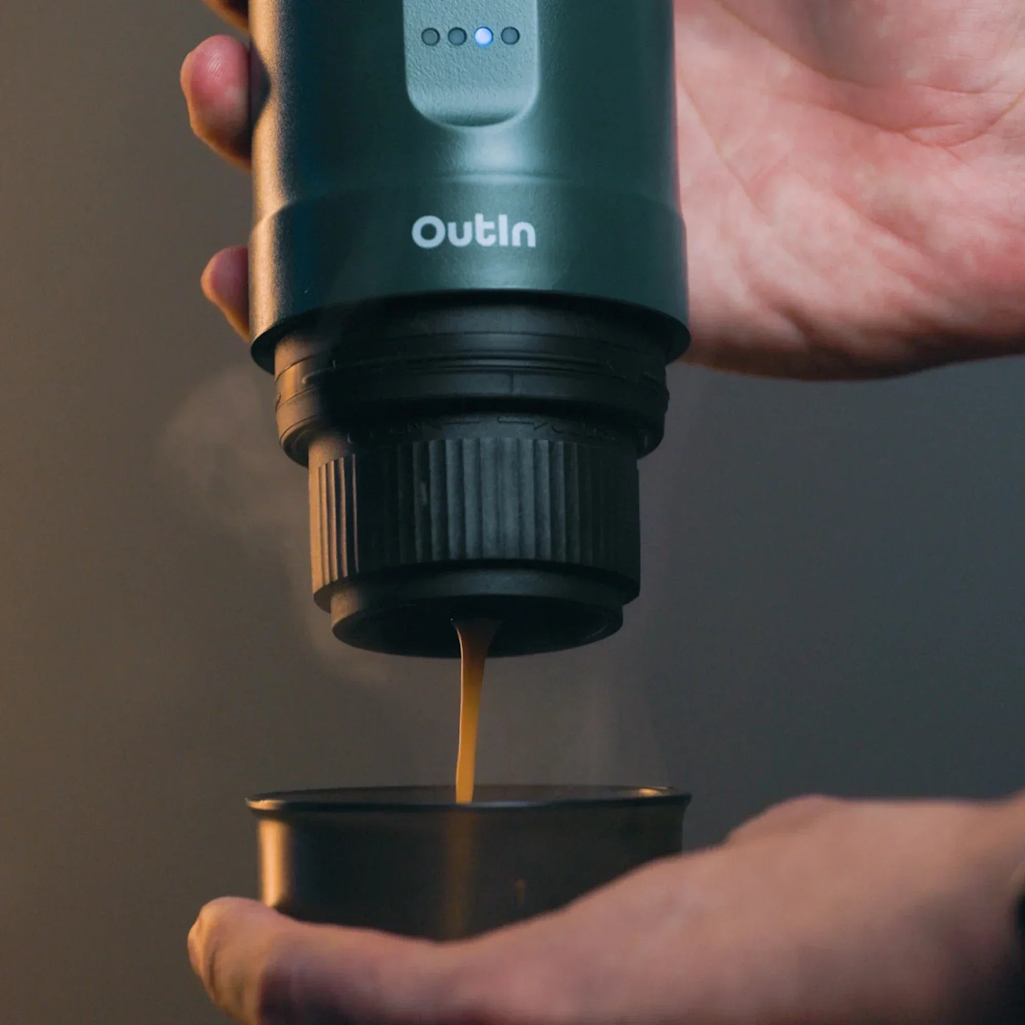 Nano Portable Espresso Machine, OutIn Teal