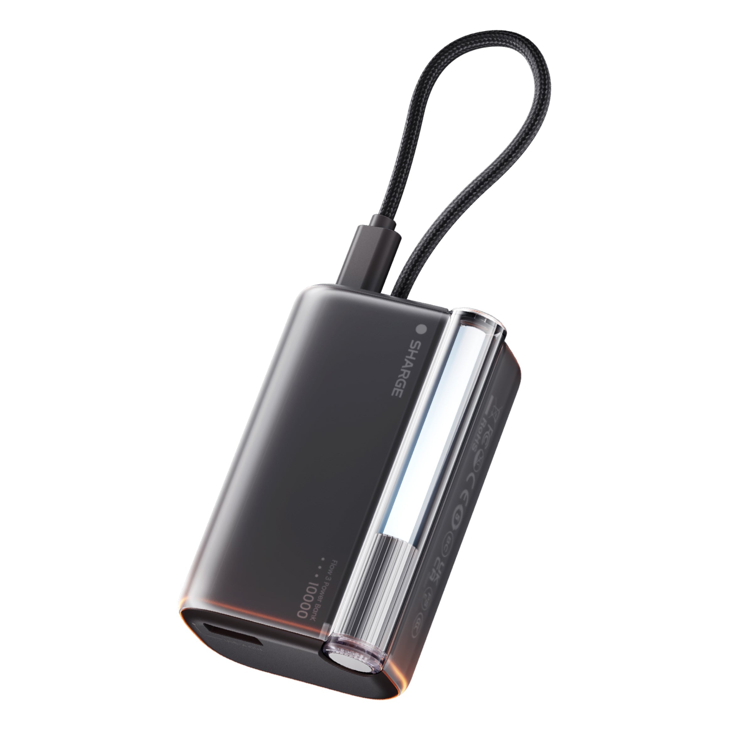 Flow 3 Power Bank 10000mAh with Built-in Cable
