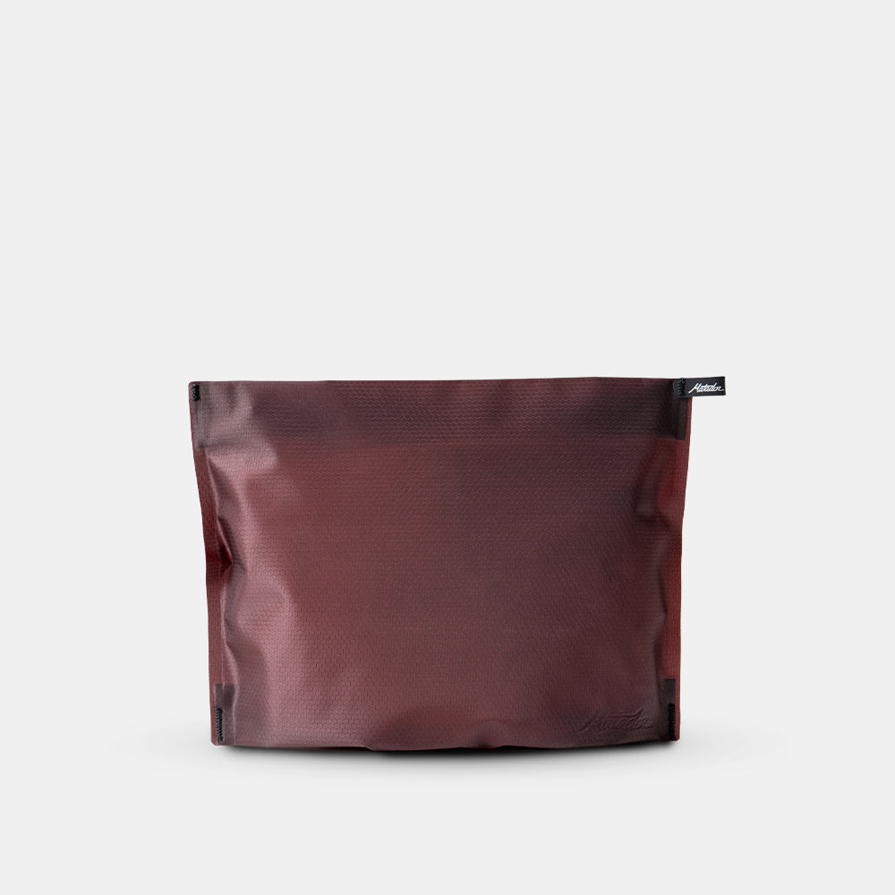 FlatPak™ Zipper Toiletry Case, Burgundy