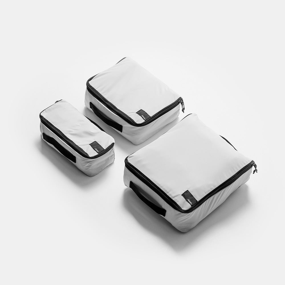 Packing Cube Set 3-Pack, White